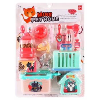 Pets set with accessories...