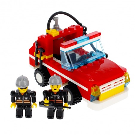 Building blocks Fire brigade fire engine 140 pieces Alleblox AB1010