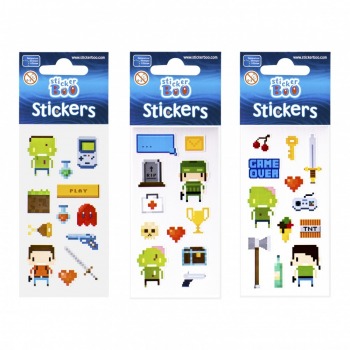 Pixel Game Sticker Boo 471545