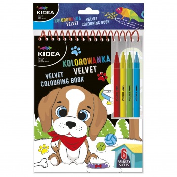 Coloring page Dog Velvet 4...