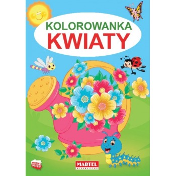 Kolorowanka A4 Kwiaty 32...