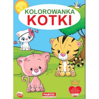 Kolorowanka A4 Kotki 32...