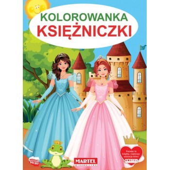 Kolorowanka A4 Księżniczki...