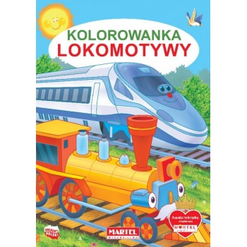 Kolorowanka A4 Lokomotywy...