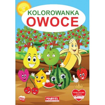 Kolorowanka A4 Owoce 32...