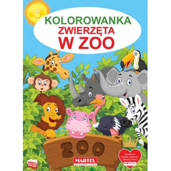 Kolorowanka A4 Zwierzęta w...