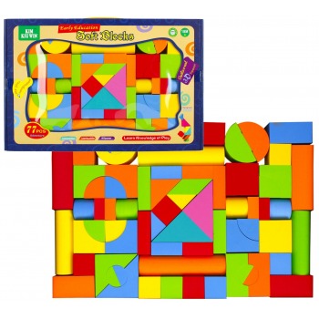 Foam blocks 77 pieces...