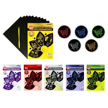 Wydrapywanka hologramowa A5...