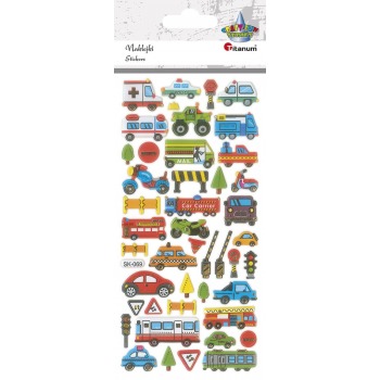 Convex decorative stickers...