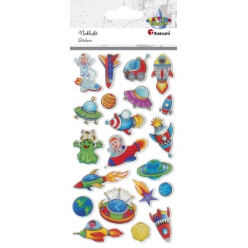 Domed decorative stickers...