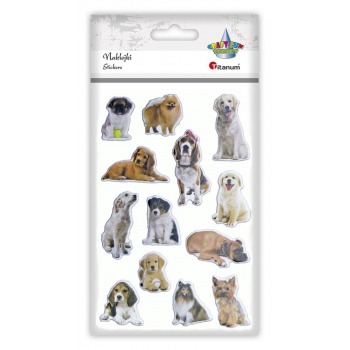 Gewölbte Deko-Aufkleber...