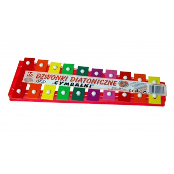 Cymbałki diatoniczne 10 tonowe