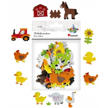 Foam stickers farm 20 pcs...