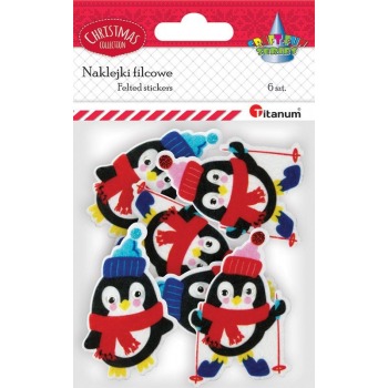 Penguins felt stickers 6...