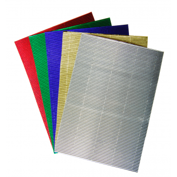 Metallized corrugated...