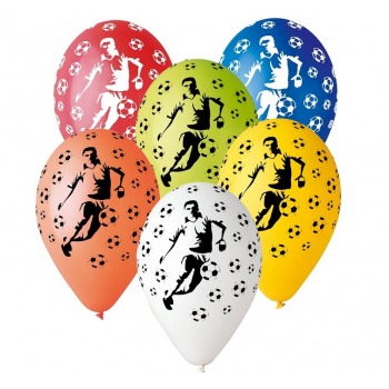 Balony PIŁKA NOŻNA 12" 5szt