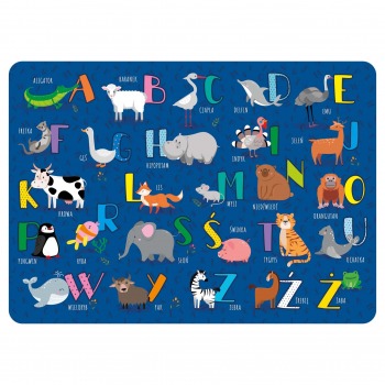 Laminated placemat Alphabet...