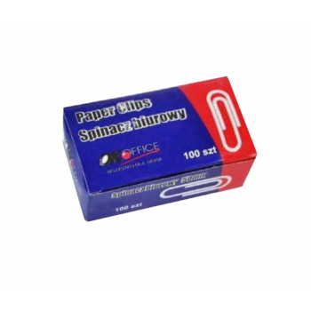Spinacz biurowy 33 mm 100 szt