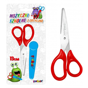 School scissors Soft Touch 13cm