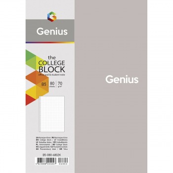 Kołozeszyt B5 kratka 80k...