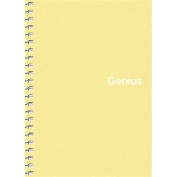 Klappbuch A6, 80k Genius...