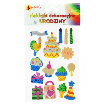 Decorative 3D foam stickers...