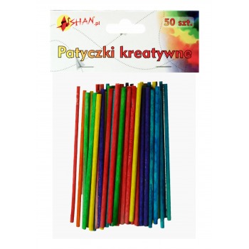 Kreative bunte Rundstäbchen...