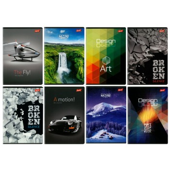 Notebook A5 96k line mix...