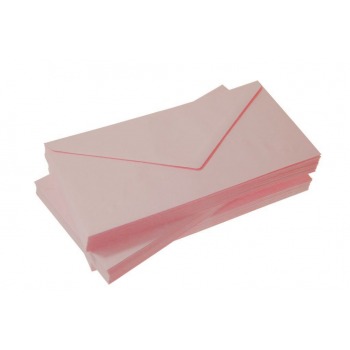 Colored light pink...