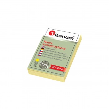 Self-adhesive note 51x76mm...