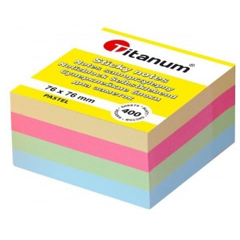 Adhesive notes PASTEL cubes...