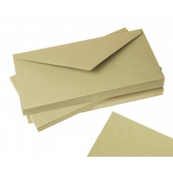 Dekorative beige Umschläge...