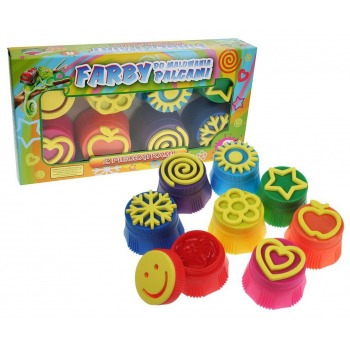 Finger paints 8 pcs. 25 ml...