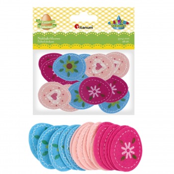 Felt stickers Easter eggs...
