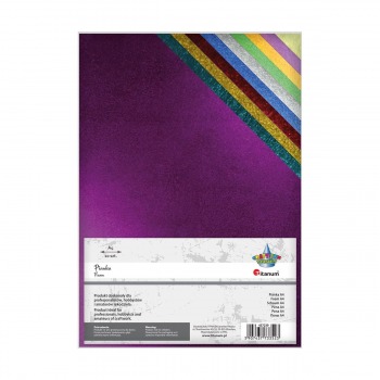 Decorative metallized foam...