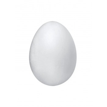 Styrofoam egg 12 / 8,8 cm -...