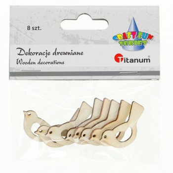 Dekoracje drewniane Ptaszki...