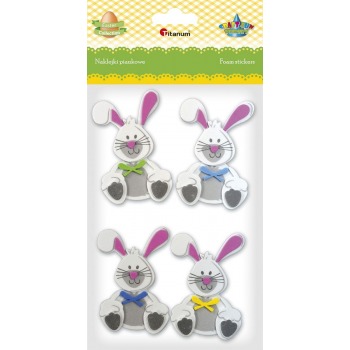 Foam stickers 3D Rabbits 4...