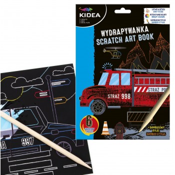 Wydrapywanka Auta 6 ark Kidea