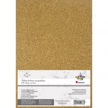 Self-adhesive cork sheets 6...