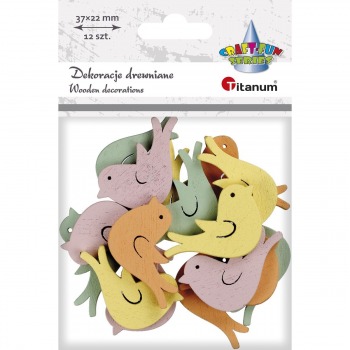 Dekoracje drewniane Ptaszki...