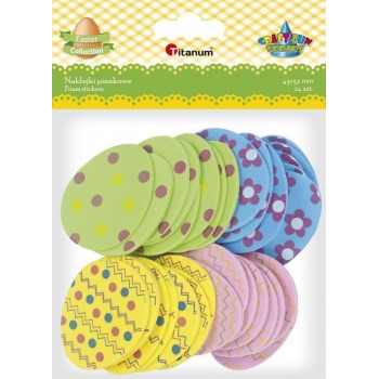 Foam stickers Easter egg 24...