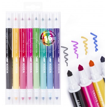 Zweifarbige Marker, 16...