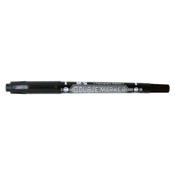 Marker doppelseitig schwarz...