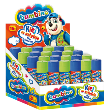 Klebestift 15g 24er Bambino...