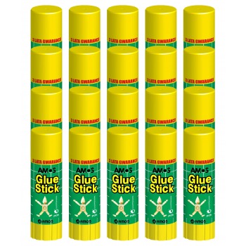 Glue stick 22 g Amos BOX 20...