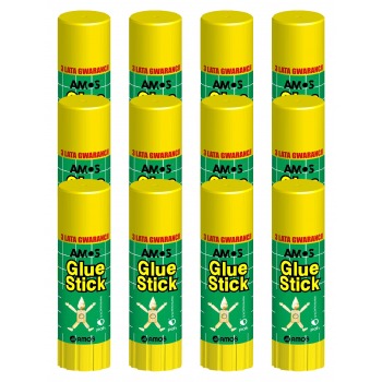 Klej w sztyfcie 35g Amos...