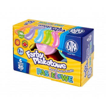 Pastellfarben 6 Farben 20ml...