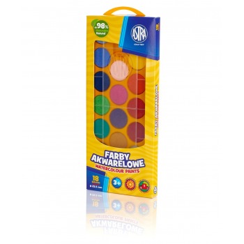 Watercolor paints 18 colors...