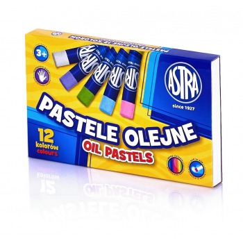 Oil pastels 12 Astra colors